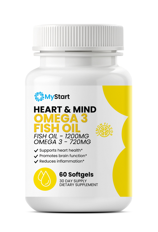 Heart & Mind - Omega 3 Fish Oil